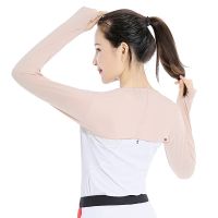 ；【‘；- Fashion Arm Sleeves For Women Shawl Cuff S Outdoor Golfing Riding Ice Silk Sun UV Protection Hand Cover Cooling Warmer