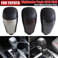 Auto Gear Shift Knob Automatic Stick Gear Stick Lever HandBall Fit For Toyota Highlander Prado 2018 2019 Car Styling Accessories