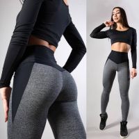 HOT★สตรีออกกำลังกาย Leggings ฟิตเนสกีฬาโยคะกางเกงกีฬา Casualpants กีฬา Fitnesspants กางเกงเลกกิ้งออกกำลังกาย Женс