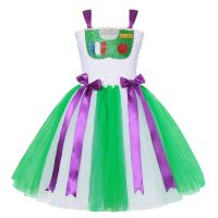 New Fashion Girls Dress Clothes Tutu Dress Kids Cowboy Woody Children Outfits Cosplay Costume