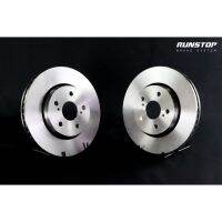 RUNSTOP รันสตอป แท้ จานเบรคขนาดเดิม เรียบ disc brake เบรก ขนาดเดิม 299 TOYOTA รุ่น C-HR 2018