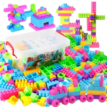 Children Kids Educational Puzzle Toy Plastic Building Blocks