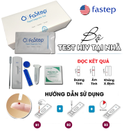Kit Test Nhanh HIV, Bộ Xét Nghiệm HIV Fastep Tại Nhà Cho Kết Quả Chính Xác thumbnail