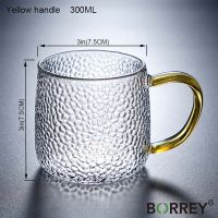 【HOT】 Jumperjuser BORREY แก้วทนความร้อนถ้วยแก้วใสสุดสร้างสรรค์ถ้วยชาแก้วกาแฟสำนักงานแก้วกาแฟแก้วนมอุปกรณ์ภาชนะสำหรับดื่ม