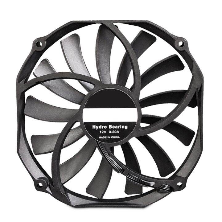 Ultra Thin 140mm Efficient Cooling CPU Cooler Fan 3001100RPM 12V 4Pin