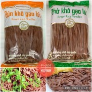 Combo Bún gạo lứt + Phở gạo lứt An Khang, gói 500gr bún phở gạo lức làm từ