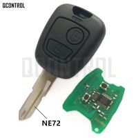 กุญแจ Kunci Remote Mobil Qcontrol Diy สำหรับ Peugeot 206 207