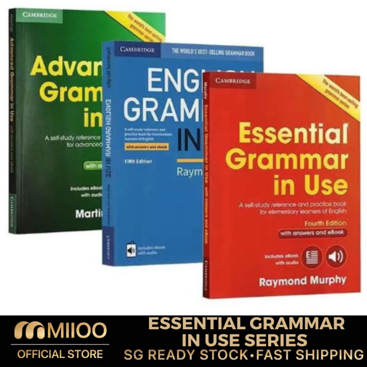 Grammar In Use Book Series Advanced Intermediate Essential English ...