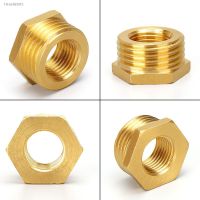 ◈□✹ Brass Hex Bushing Reducer Pipe Fitting 1/8 1/4 3/8 1/2 3/4 F to M Threaded Reducing Copper Water Gas Adapter Coupler Connector