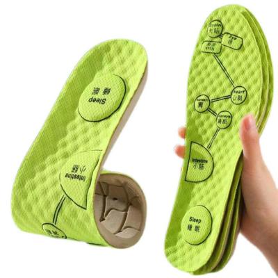 Unisex Sports Insole Insert Shoe Pad Arch Support Heel And Foot Size Breathable Deodorant Acupressure 35-46 Cushion Foot Insole Unisex Insole Care Sweat-absorbing L0V5