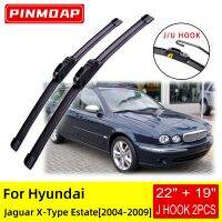 For Hyundai Jaguar X-Type Estate 2004 2005 2006 2007 2008 2009 Front Wiper Blades Brushes Cutter Accessories U J Hook