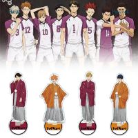 Peacock ฟิกเกอร์สแตนดี้อะคริลิค รูปอนิเมะ Haikyuu High School Volleyball สําหรับตกแต่งโต๊ะ เก็บสะสม