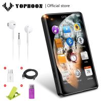 Yophoon 4นิ้ว HD เครื่องเล่น Mp3 Mp4บลูทูธ5.0 Walkman 16GB Built-In เครื่องเล่นเพลงลำโพง FM วิทยุ Ebook