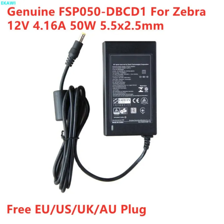Genuine FSP050DBCD1 12V 4.16A 50W AC Switching Power Adapter For Zebra