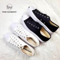 convers Jack Purcell Black and White Classic Open Smile Low Canvas Casual Shoes Athletic Shoes 164056C 164057C