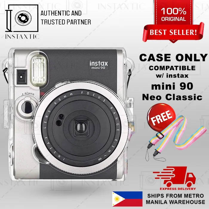 INSTAXTIC Fujifilm Instax Mini 90 Neo Classic Crystal Case Lazada PH
