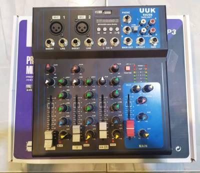 Mixer UUK N4-USB พร้อมบลูทูธ MP3