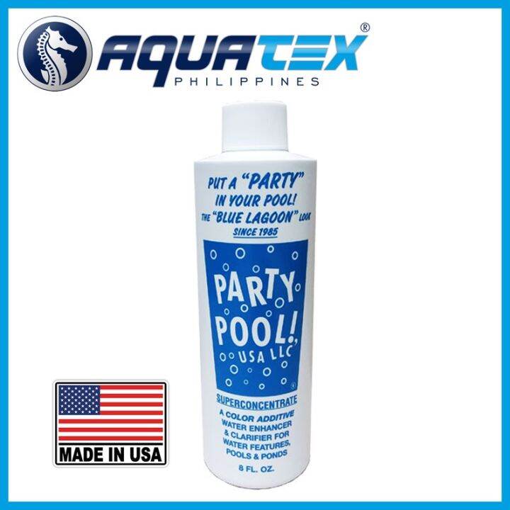 ♂AQUATEX Party pool water color additive, water enhancer, clarifier for pools and ponds Lazada PH