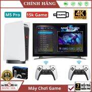 Máy Chơi Game Cầm Tay Playstation M5 Pro HDMI 4K 15000 trò 64Gb Kết Nối