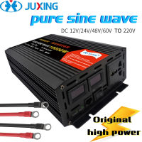 Juxing 10000W เพียวไซน์เวฟพลังงานอินเวอร์เตอร์แปลงในตัวหม้อแปลง DC12V / 24V / 48V / 60V ถึง AC220V พร้อมซ็อกเก็ต AC สามารถใช้สำหรับยานพาหนะ / เครื่องใช้ในบ้าน / การเดินทางกลางแจ้ง