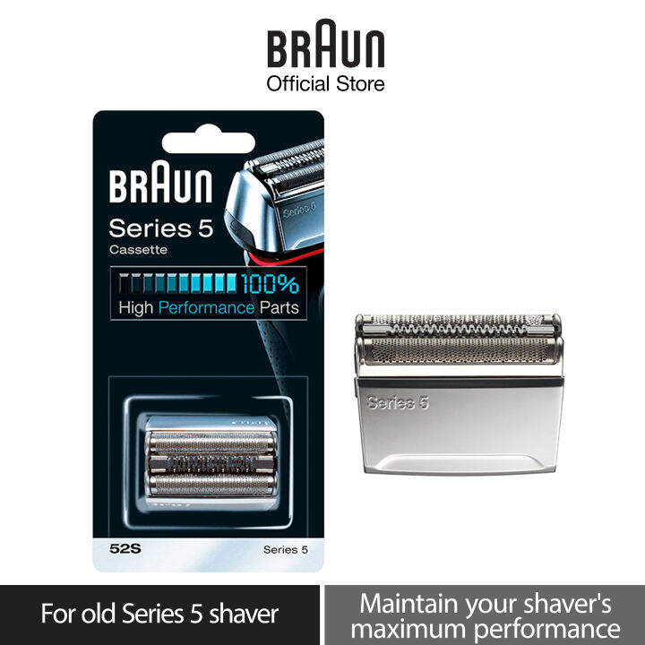 Braun Series 5 52S Electric Shaver Head Foil & Cutter Replacement