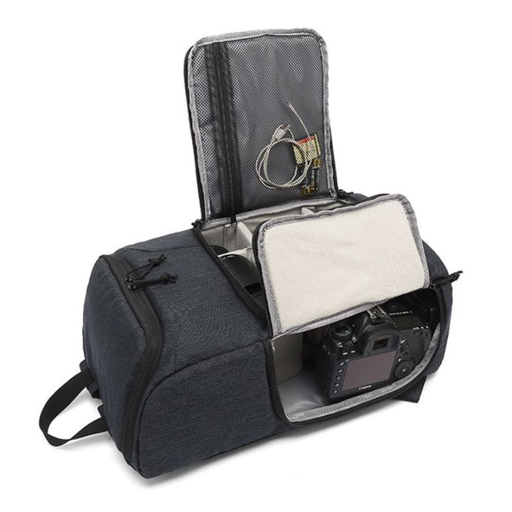 กระเป๋ากล้องกันน้ำเป้กล้องถ่ายภาพสำหรับ-canon-nikon-sony-xiaomi-แล็ปท็อป-dslr-กระเป๋าใส่เลนส์ขาตั้งกล้องท่องเที่ยวแบบพกพากระเป๋าวิดีโอ