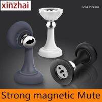 ◕♣☸ Strong Magnetic Silent Suction Household Bedroom Free-punch Door Suction Anti-collision Door Stop Silicone Floor Suction