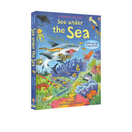 Usborne See under the sea Children's Science Popularization Cognition ...