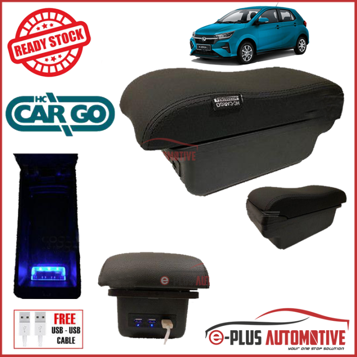 Perodua Axia 2023 HC Cargo Premium USB LED Indicator Double Layer Car