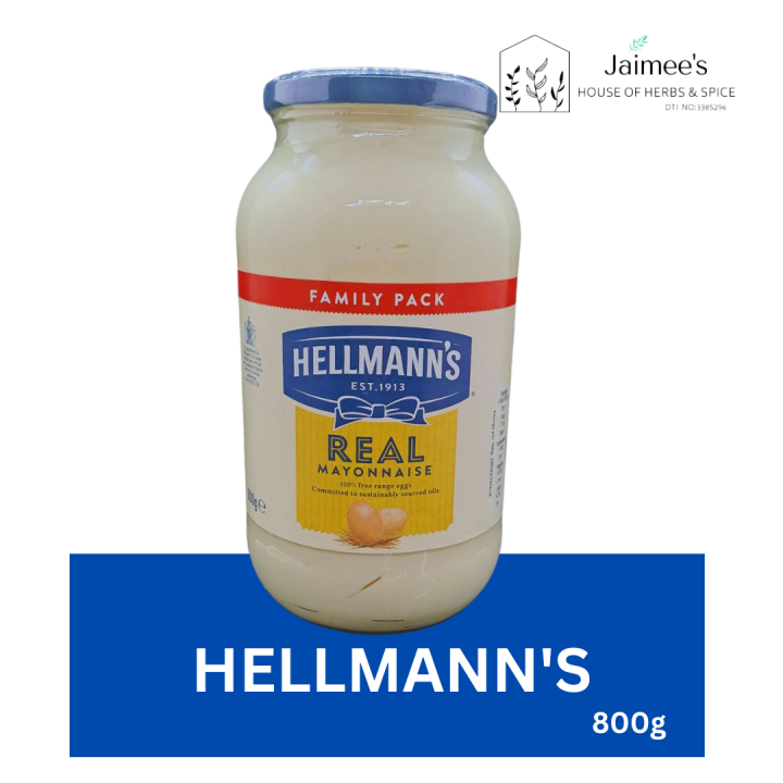 Hellmann's Real Mayonnaise 800g Family pack Lazada PH