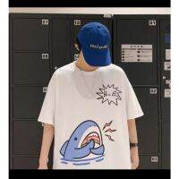 COD  เสื้อยืดคอกลม  ลายอินเทรนด์