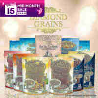 [ลดแรง ทุกรสชาติ ส่งตรงจากโรงงาน] Diamond Grains Granola กราโนล่า ข้าวโอ๊ตผสมแม่นมอลต์ ช็อกโกแลต กาแฟ ชาไทย เบอร์รี่