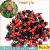 freestyle Adjustable Graden 100pcs 1/4 Inch Micro Flow Dripper Drip Head Water Dropper Accessories