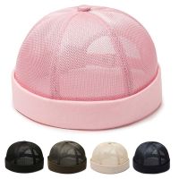 beanie hat for man fashion Hip-hop soild color breathable full net cap brimless cap outdoors casual snapback cap 【JULY]