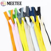 10Pcs 28-80cm 3# Invisible Nylon Zipper Close End Bag Garment Clothes Home Textile Lace Zip DIY Sewing Tailoring Accessories Door Hardware Locks Fabri