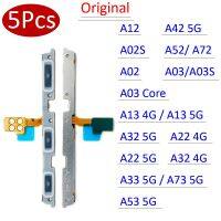 【XX】5 peças  interruptor de alimentação botão de ligar/desligar botão botão chave de volume flex para samsung a02 a02s a32 a52 a72 a03s a03 núcleo a13