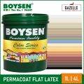 Boysen Color Series Permacoat Flat Latex Acrylic Latex Paint 1L / 4L ...