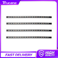 Trucana Multicolor Car 18 LED Interior Atmosphere Lights Dash Floor Foot Strip Lights Lighter Adapter Decorative Lamp