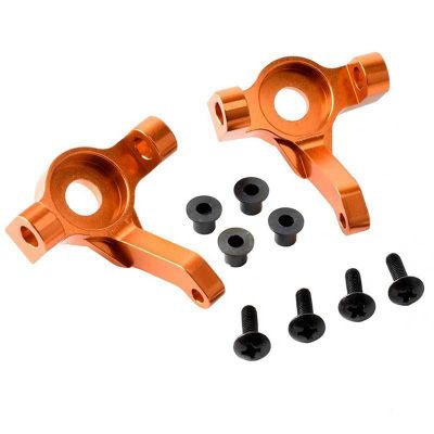 2Pcs Metal Front Steering Cup Steering Block for RGT EX86100 86100 1/10 RC Crawler Car Upgrade Parts Accessories