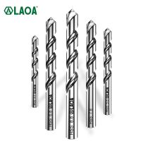 LAOA 10pcs HCS Drill bits Set Spiral Screw Metric Composite Tap Drill Bit Tap Twist Drill Bit Set for Cutting Drilling Polishing