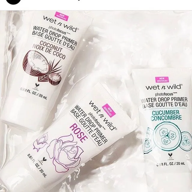 ใครยังไม่ลอง ถือว่าพลาดมาก !! รุ่นใหม่ Wet n Wild Water Drop Primer