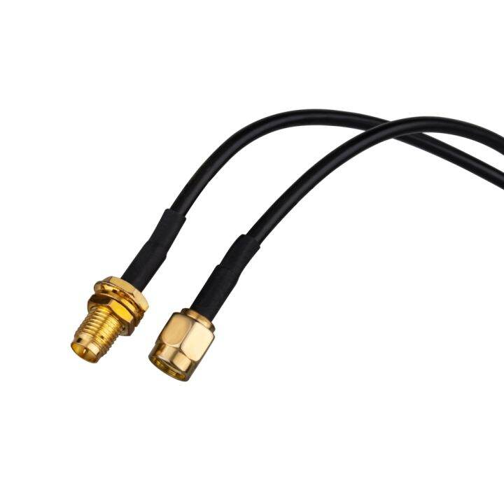 chaunceybi-rp-sma-male-to-female-extension-cable-feeder-wire-for-coax-coaxial-wifi-network-card-rg174-router-antenna