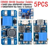 5PCS MT3608 DC-DC Step Up Converter Booster Power Module Boost Step-up Board MAX output 28V 2A