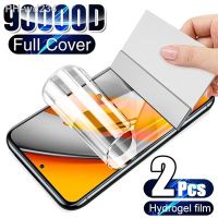 2Pcs Hydrogel Film for X3 F3 M4 11T 12T Protector Note 10 9 8 9s 10s 8T 9T 9A 9C