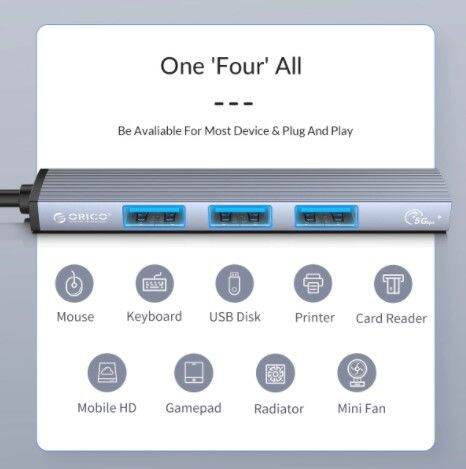 orico-aluminum-type-c-hub-4-port-usb-3-0-2-0-ultra-slim-portable-splitter-card-reader-adapter-station-for-computer-accessories