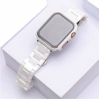 Ceramics Strap For Apple Watch Band Series 7 6 SE 45mm 41mm 44mm 40mm Case Bracelet For iWatch 3 42mm 38mm Watchbands