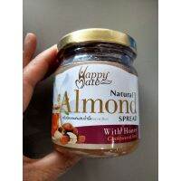 สั่งเลย ?สินค้านำเข้า?Happy Mate Natural Almond Spread with Honey 200g ??