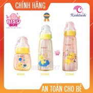 Bình sữa PPSU cổ hẹp cao cấp KICHI 80ml - 150ml - 250ML