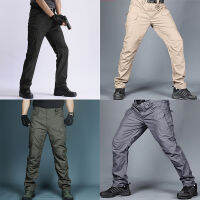 พร้อมส่ง!  Fashion Men Pants กางเกงขายาวผู้ชาย กางเกงคาร์โก เนื้อผ้าคอตตอลแท้ ใส่สบาย สีไม่ตก ระบายอากาศได้ดี