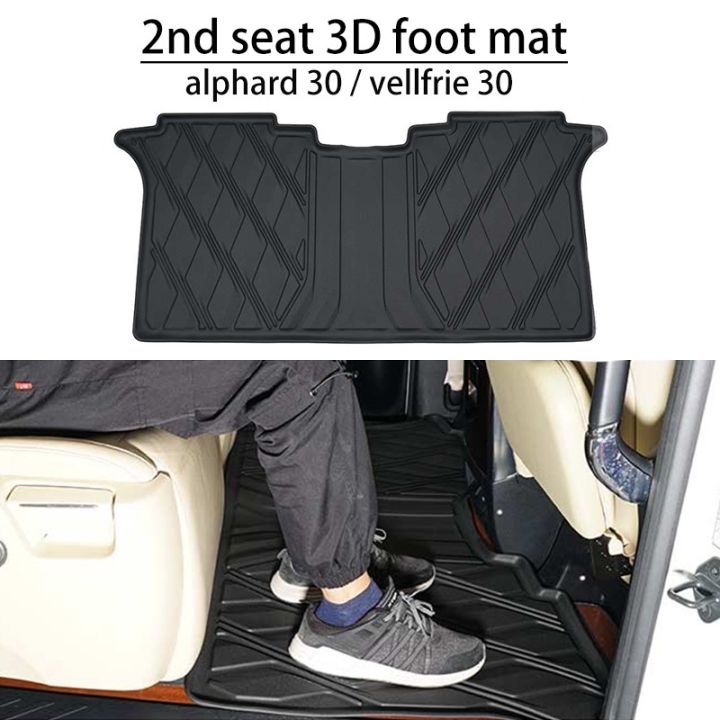 พรมปูพื้นรถยนต์-3d-alphard-30-vellfire-30-2015-2022-agh30-anh30-ah30-วัสดุ-tpe-foot-mat-car-floor-mar-carpet